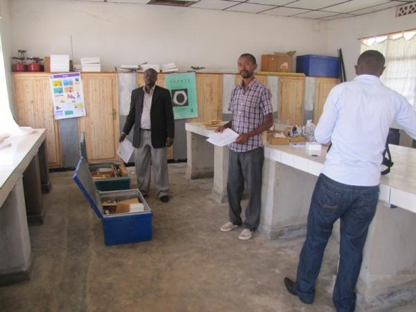 Delivery of SES lab materials to Rusumo Secondary School