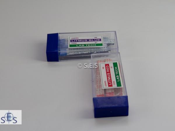 Litmus paper(Red and blue)